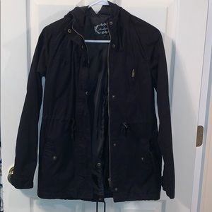 Ambiance Apparel Hooded Utility Jacket
